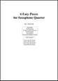 6 Easy Pieces for Saxophone Quartet P.O.D. cover